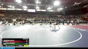152 lbs Semifinal - Hunter Kemper, Burns vs Jackson Potts, Mt. View
