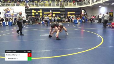 145 lbs Quarterfinal - Thomas Schechterly, Mat Assassins vs Cole Winemiller, St. Paris Graham - OH