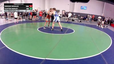 285 lbs Cons. Round 3 - Enrique Morales, Young Warrior Wrestling Academy vs Clayton Shipley, Beast Mode Wrestling