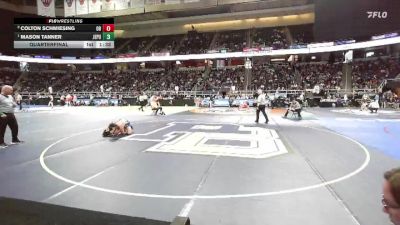 II-108 lbs Quarterfinal - Mason Tanner, Jordan Elbridge-PB-US-CM vs Colton Schmiesing, Oyster Bay