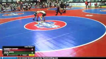 5 lbs Cons. Round 1 - Garrett Cathey, Northgate vs Gene Smith, St Pius X