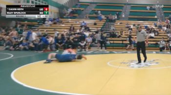 190.0 Round 1 - Calvin Keith, Larned High School vs Riley Spurlock, Nickerson High School