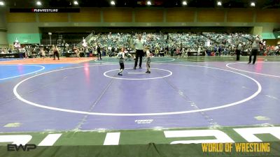 43 lbs Consi Of 8 #1 - Brayden O`Neil, Crater Mat Club vs Hayden Templeton, Concede Nothing