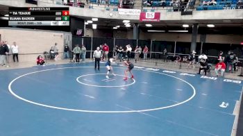 105 lbs Cons. Round 5 - Tia Teague, Unattached vs Eliana Badeen, Unattached