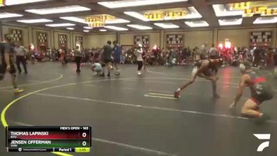 165 lbs Cons. Round 2 - Jensen Offerman, VHW vs Thomas Lapinski, NYU