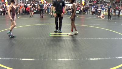 85 lbs Champ. Round 1 - Easton Button, Martin Mean Machine vs Karmello Contreras, St Louis WC