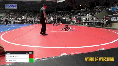 61 lbs Semifinal - Nena Hauser, NexgenRTC vs Abhisri Vatti, Savage House Wrestling Club