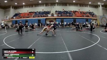 113 lbs Cons. Round 4 - Teddy Abramson, Landon School vs Weylin Myers, Gerstell Academy