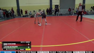 90 lbs 5th Place Match - Odin Duncombe, Becker vs Carver Butikofer, Outlaw Wrestling Club