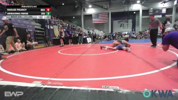 170 lbs Rr Rnd 1 - Hadlee Piearcy, Buck Pride Wrestling vs Arieaunna Ridge, Sperry Wrestling Club