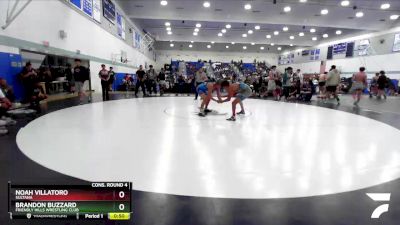 150 lbs Cons. Round 4 - Brandon Buzzard, Friendly Hills Wrestling Club vs Noah Villatoro, Sultana