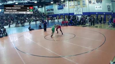138 lbs Quarterfinal - William Cruz, Rancho vs Adrian Thompson, Valley