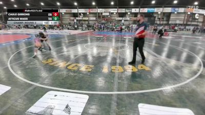 70 lbs Champ. Round 2 - Caule Gibbons, Crawford vs Atticus Wass, Touch Of Gold