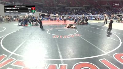 6A Boys 157 lbs Quarterfinal - Jaxon Camillo, Sprague Boys vs Maclain Culp, West Linn Boys