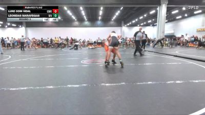 112 lbs Round 3 - Luke Odin Vidal, Eagle Empire Wrestling Club vs Leonidas Maravegias, N/a