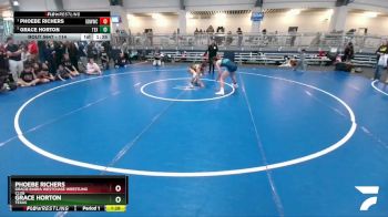 114 lbs 1st Place Match - Phoebe Richers, Gracie Barra Westchase Wrestling Club vs Grace Horton, Texas