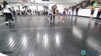 46 lbs Consolation - Lucas Matthews, Tiger Trained Wrestling vs Kyson Miller, Wagoner Takedown Club