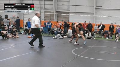 175 lbs Round 4 (10 Team) - Preston Jaros, Lake WC vs Ayden King, Brecksville