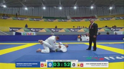 JOAO HENRIQUE BADKE DE MELO vs EMERSON ARAUJO DOS SANTOS 2026 FPJJ Circuito Paulista GI Etapa 3