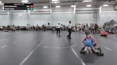 80 lbs Round 4 (8 Team) - Gus Engelman, Mat Assassins Black vs Wyatt Ciaci, Savage WA