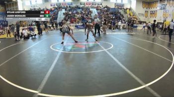 126 lbs Cons. Round 2 - Dylan Lusford, Bishop Kenney HS vs Jaden Morales, Braden River High School