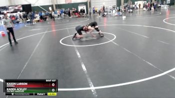 190 lbs Cons. Semi - Kaden Ackley, The Best Wrestler vs Kason Larson, Burwell
