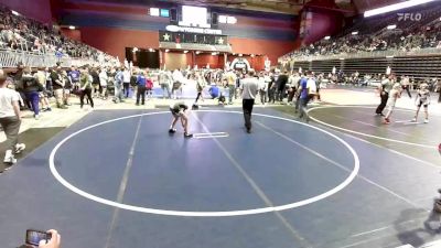 95 lbs Quarterfinal - Michael Bell, Helena WC vs Dominic Mendoza, Pomona Elite