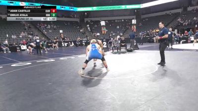 215 lbs Round Of 16 - Adan Castillo, Clovis (CS) vs Emilio Ayala, Kingsburg (CS)