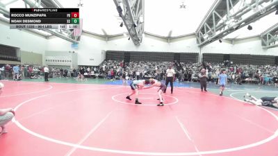 96-I lbs Round Of 16 - Rocco Munzipapa, Phillipsburg vs Noah Desmond, X-Calibur
