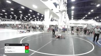 49 lbs 5th Place - Brittany Adcox, Tucson Pride WC vs Brandon Palafox, Southwest Stallions WC