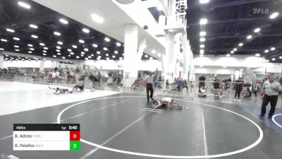 49 lbs 5th Place - Brittany Adcox, Tucson Pride WC vs Brandon Palafox, Southwest Stallions WC