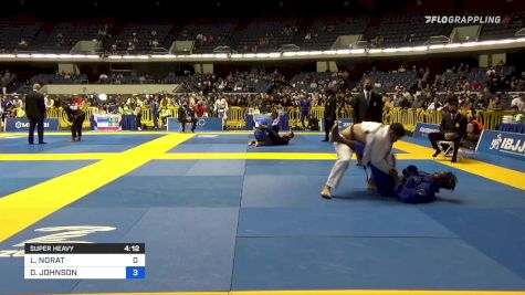 LUCAS NORAT vs DEVHONTE JOHNSON 2021 World Jiu-Jitsu IBJJF Championship