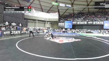 Boys 1A 132 lbs Cons. Round 3 - Andrew Monteith, Mount Baker vs Rio Molver, Granite Falls