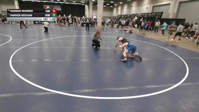 138 lbs Champ. Rd Of 16 - Parker Wickam, Bear Cave Wrestling Club vs Korben Warner, Team Action Wrestling Club