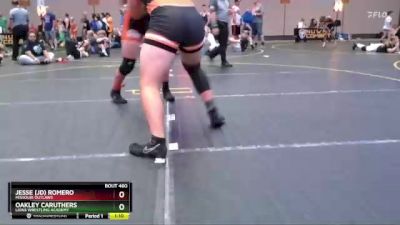 Round 3 - Jesse (jd) Romero, Missouri Outlaws vs Oakley Caruthers, Lions Wrestling Academy