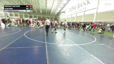 155 lbs Cons. Round 1 - Brigham Trayhorn, Bear River Wrestling Club vs Alan Hart, Iron Pit Wrestling