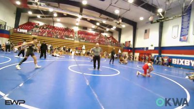 98 lbs Rr Rnd 4 - Jaxson Bolyard, N/A vs Ean Howard, Vinita Kids Wrestling