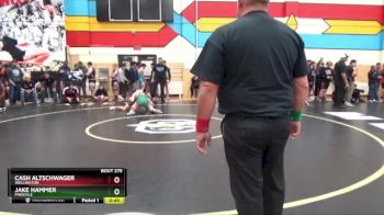 138 lbs Cons. Round 2 - Jake Hammer, Pinedale vs Cash Altschwager, Wellington