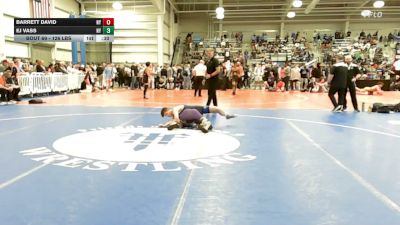 126 lbs Consi Of 8 #2 - Barrett David, NY vs Ej Vass, NY
