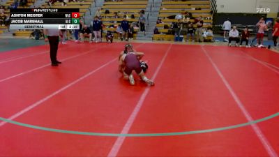 165 lbs Semifinal - Ashton Meister, Wisconsin-La Crosse vs Jacob Marshall, Iowa Central Community College
