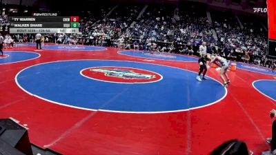 126-5A Cons. Round 2 - Ty Warren, Creekview vs Walker Share, Sequoyah