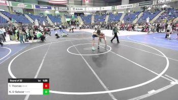 138 lbs Round Of 32 - Tommy Thomas, Bear Cave WC vs Noah Garcia-Salazar, Topnotch