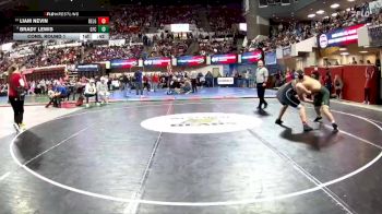 AA - 285 lbs Cons. Round 1 - Liam Nevin, Belgrade vs Brady Lewis, Great Falls CMR