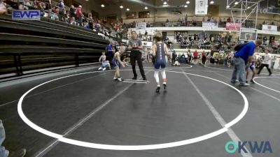 61 lbs Final - Sawyer Barnes, Newcastle Youth Wrestling vs Rodie Brite, Newcastle Youth Wrestling