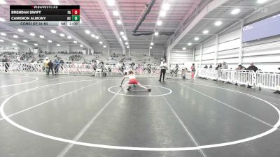 106 lbs Consi Of 8 #1 - Braxton Rankin, VA vs Luca Seramone, DE