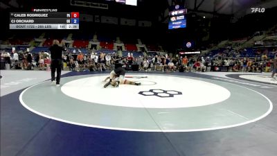 285 lbs Champ. Rd Of 32 - Caleb Rodriguez, PA vs CJ Orchard, OR