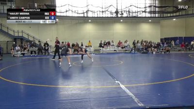 117 lbs Semifinal - Aneth Campos, Iowa Central Community College vs Hailey Medina, Iowa Western Community College