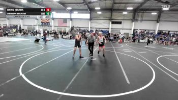 156 lbs Consi Of 8 #2 - David Ibarra, No Team vs Denton Martin, Uintah Wrestling