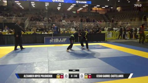 Cesar Gabriel Castellanos vs Alexander Bryce Polishchuk 2025 Pan Kids Jiu-Jitsu IBJJF Championship