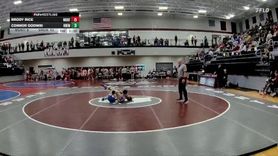 126 lbs Round 1 (16 Team) - Connor Godwin, Bremen vs Brody Rice, Jasper County